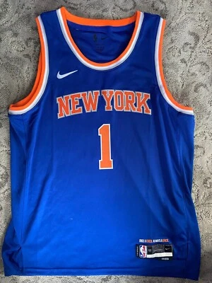 Cam Cameron Payne Knicks Blue Basketball Jersey Mens XL Size 52 - Image 1 of 2