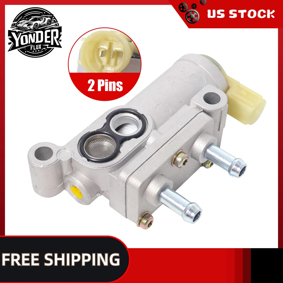 New Idle Air Control Valve for Honda Civic 88-95 CRX Acura Integra 1988-1989 - Image 1 of 4