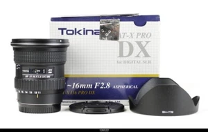 Lens Tokina AT-X PRO DX 11-16mm F2.8 for Sony Minolta Mint Box - Picture 1 of 4