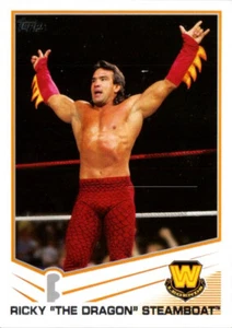 2013 Topps WWE Wrestling Card #103 Ricky The Dragon Steamboat - Imagen 1 de 2