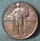 1920 Standing Liberty Silver Quarter High Grade Old Us Coin