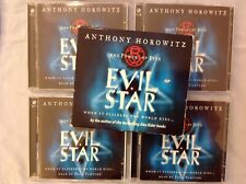 THE POWER OF FIVE BOOK 2: EVIL STAR BY ANTHONY HOROWITZ AUDIO CD - 8 DISC - GOOD