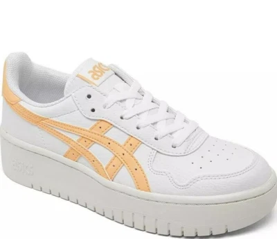 Asics Japan S PF 1202A024.119 Women White Apricot Casual Shoes Sneakers Size 6.5 - Image 1 of 4