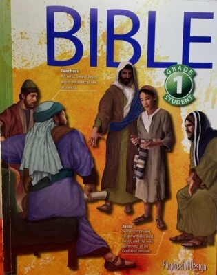 Purposeful Design Bible Grade 1 3rd Ed Student Text - unused - missing pages - Image 1 of 2