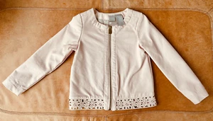 Tahari – Pink Leather (Faux) Jacket – Girl's Size 4T – New without Tag - Picture 1 of 6