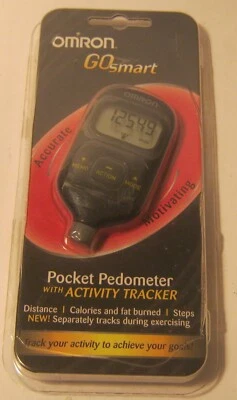 2010 OMRON Go Smart PEDOMETER #HJ-203BL NEW in Open Package!!! - Image 1 of 4