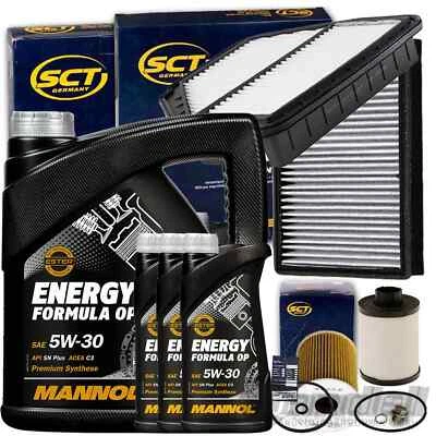 JUEGO DE FILTROS + ACEITE MANNOL 5W30 adecuado para CHEVROLET CAPTIVA OPEL ANTARA 126-150 CV - Imagen 1 de 4