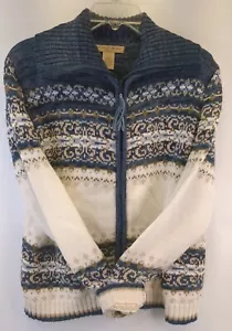 Vintage Damen Mountain Harbor Zip Pullover Gr. PM - Bild 1 von 10