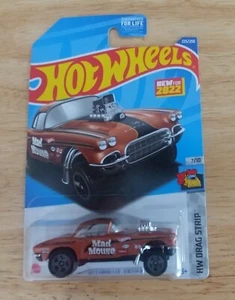 Hot Wheels '62 Corvette Gasser HW Drag Strip 7/10-NEW - Picture 1 of 2