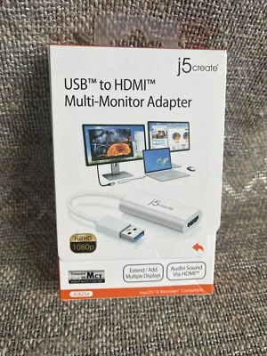 j5create USB™ to HDMI™ Multi-Monitor Adapter (A2) - Image 1 of 2