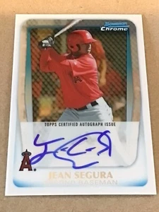 Bowman Chrome Prospects Auto Jean Segura 2011 #BCP131 autógrafo - Imagen 1 de 1