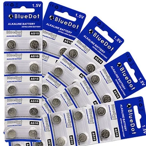 50 Pack LR1130 AG10 LR54 D389 389 390 189 L1131 Alkaline Button Cell Battery USA - Picture 1 of 1