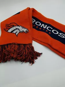 NEW Officially Licensed Denver Broncos NFL Winter Scarf - Picture 1 of 2