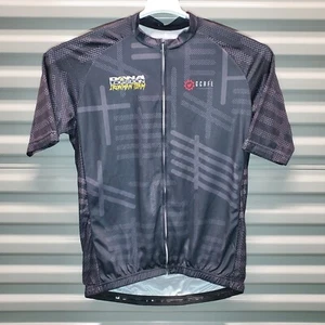 GCRFL Cycling Jersey Adult Large Gray Full Zip Polyester Pockets New With Tag - Picture 1 of 14