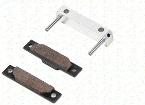 baja CNC alloy brake pad set 85201 silver orange titanium can choose - Picture 1 of 3