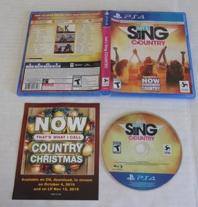 Usado Completo Let's Sing Country - Sony PlayStation 4 ¡Envío Gratis! - Imagen 1 de 1
