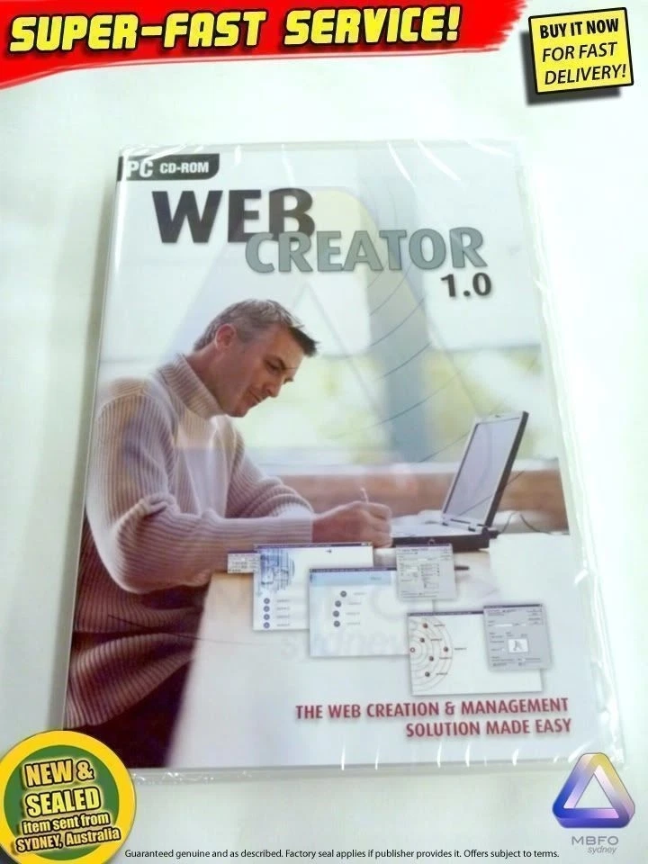 Internet Website Maker Windows PC (NEW) Web design software for laptop computer - Image 1 of 1