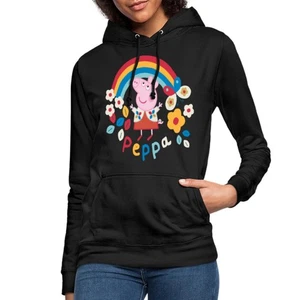Peppa Pig Rainbow Women's Hoodie - Picture 1 of 21