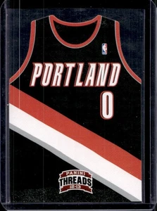 2012-13 Panini Threads Damian Lillard Rookie Team Die Cuts RC #12 Trail Blazers - Picture 1 of 2