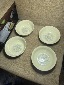 Denby Daybreak Cereal Dessert Bowls x4 - Picture 1 of 3