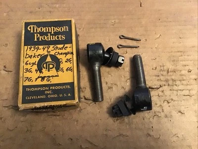 Par nuevo de varillas Studebaker Champion 1939-49 L & R stock antiguo  Foto 1 de 4