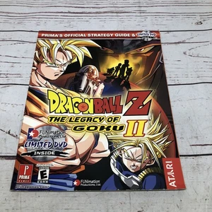 Dragon Ball Z the Legacy of Goku II 2 strategy Player's guide book with DVD 2003 - Picture 1 of 7