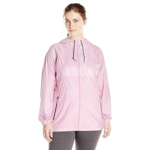 Columbia · 3X · Chaqueta cortavientos con capucha talla grande · Rosa pálido - Imagen 1 de 8