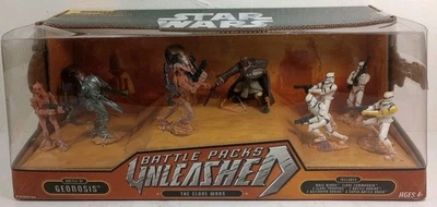 * Star Wars Battle Packs Unleashed Attack of the Clones Battle of Geonosis  Foto 1 de 4