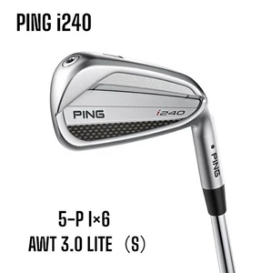 PING i240 2025 Iron set 5-9,W / AWT 3.0 LITE S - Picture 1 of 2