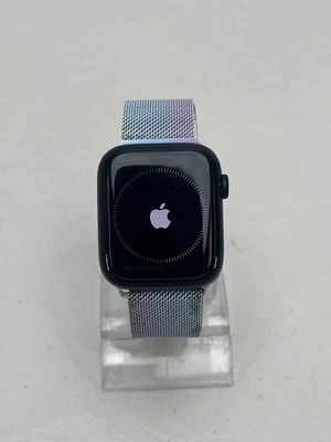 Solo GPS Apple Watch SE 2ª Generación 44MM Medianoche Aluminio Plateado Lazo Milanés MXEK Foto 1 de 4