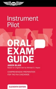 ASA Instrument Oral Exam Guide for Instrument Pilot Rating - ASA-OEG-I11 - Picture 1 of 1