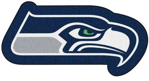 Seattle Seahawks NFL 36" x 21" Officially Licensed Mascot Mat Cover