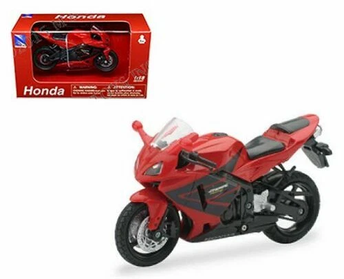 NEWRAY 1:18 MOTORCYCLES ROAD RIDER COLLECTION HONDA CBR600RR DIE-CAST AS-67013S - Image 1 of 1
