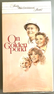 On Golden Pond (VHS)(Drama) Katharine Hepburn, Jane Fonda, Henry Fonda, NEW! - Foto 1 di 5