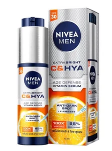 Nivea Men Extra Bright C and Hya Age Defense Vitamin Serum SPF30 45ml. - Picture 1 of 8