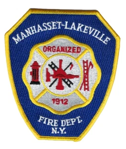 Manhasset-Lakeville (LI Long Island) NY New York Fire Dept. patch - NEW! - Picture 1 of 1