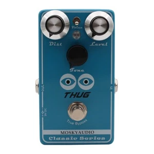 Hand-wired Mosky THUG Professional Distortion High Gain RIOT Guitar Effect Pedal - Picture 1 of 7