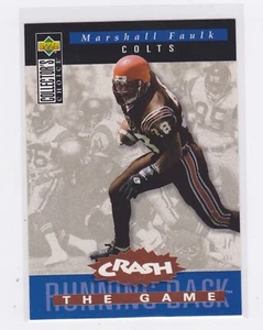 1994 UD Collector's Choice -Crash The Game -Bronze - Marshall Faulk #C11- Rookie - Picture 1 of 2