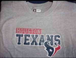 Houston Texans Gray T Shirt Men’s 4XL New With Tags - Picture 1 of 1