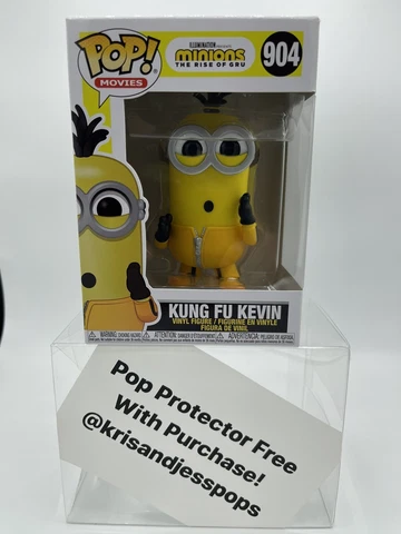 Funko POP! Movies Despicable Me Minions The Rise of Gru Kung Fu Kevin #904 Vinyl Cover