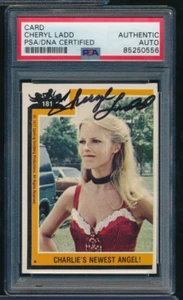 1977 Topps Charlie's Angels #181 Kris Cheryl Ladd signed auto PSA/DNA EXMT-NM - Picture 1 of 2