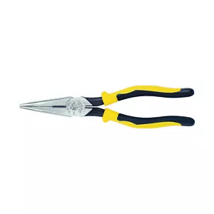 Klein Tools J203-8 Needle Nose Pliers with Cutter, Heavy Duty 8-Inch Journeyman - Picture 1 of 5