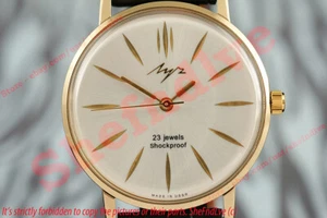 FASHION Beautiful Luxury costume ULTRA slim Russian USSR watch Luch De Luxe Луч - Picture 1 of 5