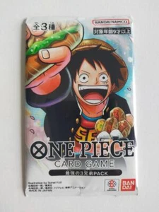 PACK Strongest Three Brothers One Piece Promo Card 2024 Bandai Japanese - Picture 1 of 7