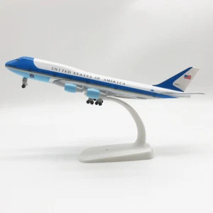 1:350 Diecast Airplane Model 20cm Boeing 747 Air Force One Presidential Aircraft - Picture 1 of 6