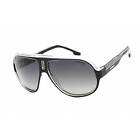 Carrera Women's Sunglasses Black White Plastic Full Rim Frame SPEEDWAY/N 080S WJ