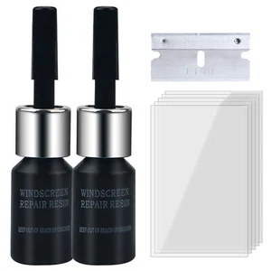 Auto Glass Nano Repair Fluid Kit For Car Windshield Resin Crack Tool Kit Crack - Picture 1 of 10