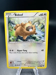 Pokemon TCG - Bidoof 106/146 - XY 2014 - Bild 1 von 2