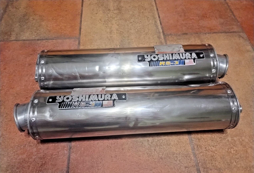 Suzuki TL1000R TL1000S Yoshimura Exhaust Muffler Set - Image 1 of 4