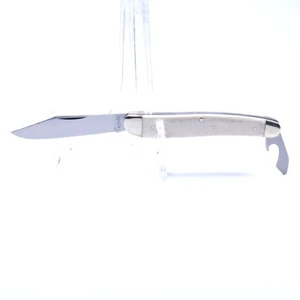 VTG NOS GERMAN KRUSIUS CACTUS SOLINGEN STAG BONE FOLDING POCKET PEN KNIFE OPENER - Picture 1 of 12